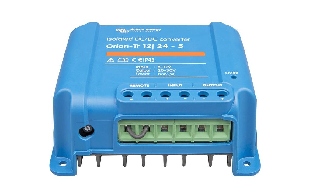 DC/DC Spannungs-Wandler Orion-Tr 12-24 V, 5A 120 WIP43 DC-DC Konverter, isoliert