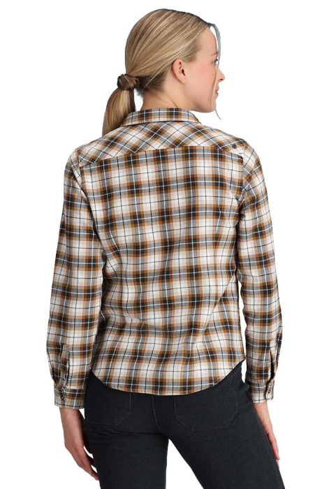 Lieback Organic Cotton Flannel L/S Women dameskjorte