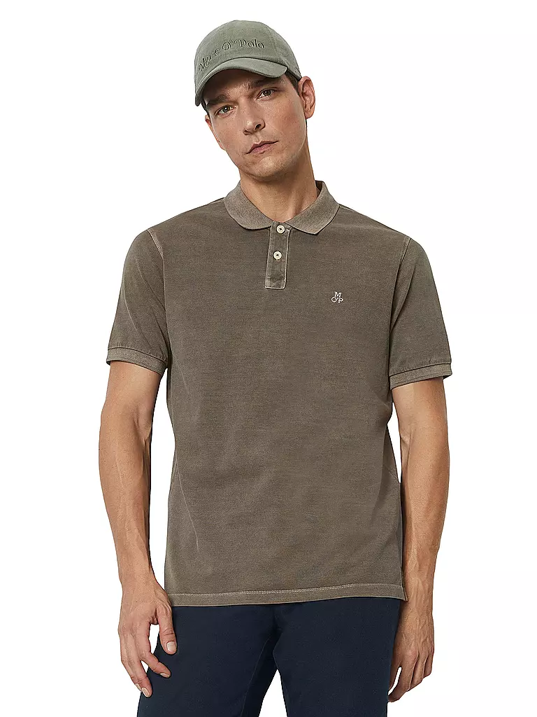 MARC O'POLO Poloshirt braun