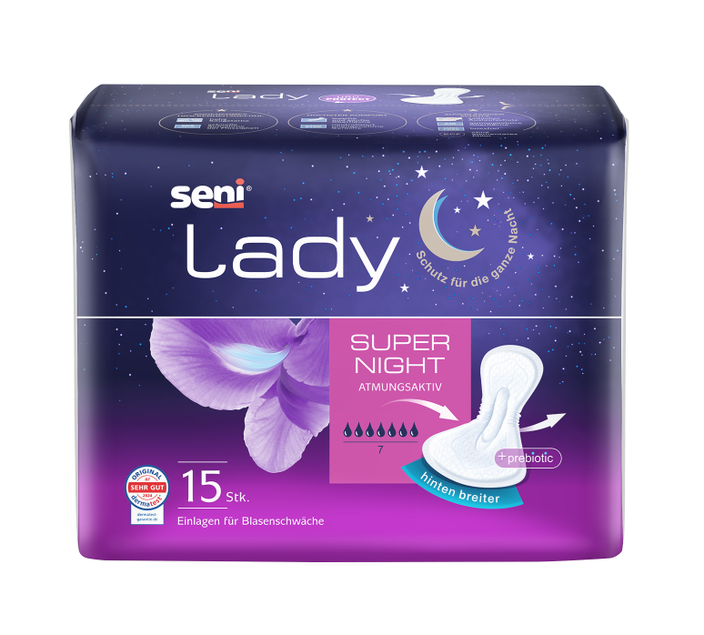 Seni Lady Super Night<br>15 Stück, Beutel