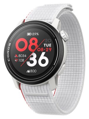 Montre GPS Coros Pace 3 Nylon Chalk - Blanc