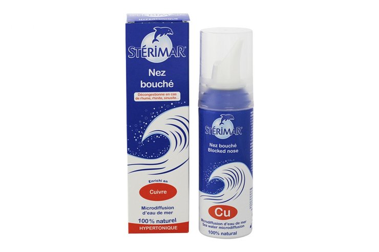 Spray hypertonique enrichi cuivre 100ml