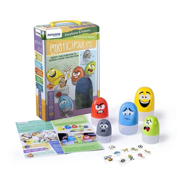 Miniland Educational Cápsulas emocionais 45401