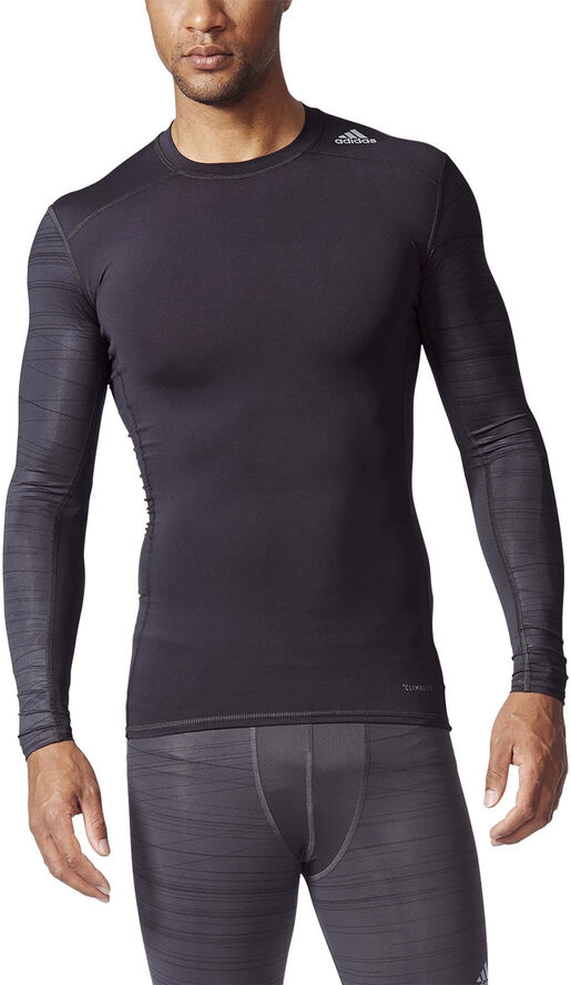 adidas Techfit L/S T-shirt Grå