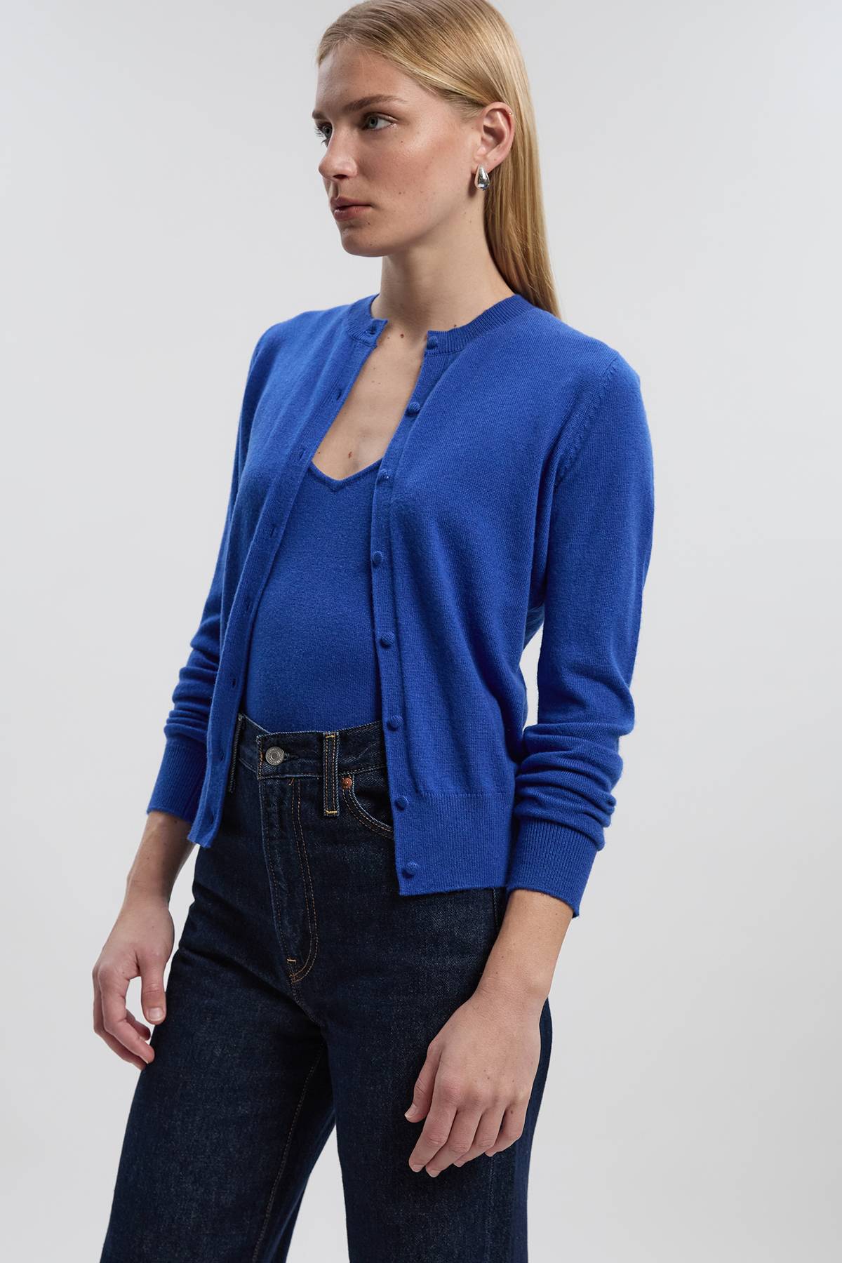 KarenMillen Cardigan en Mélange de Cachemire
