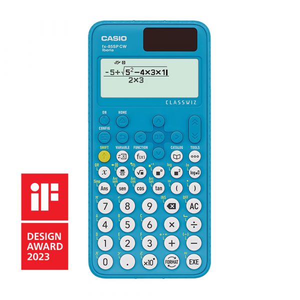 Calculadora Casio Científica FX-85SP CW Azul
