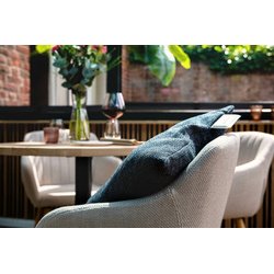 Coussin chauffant à infrarouge, gris foncé
