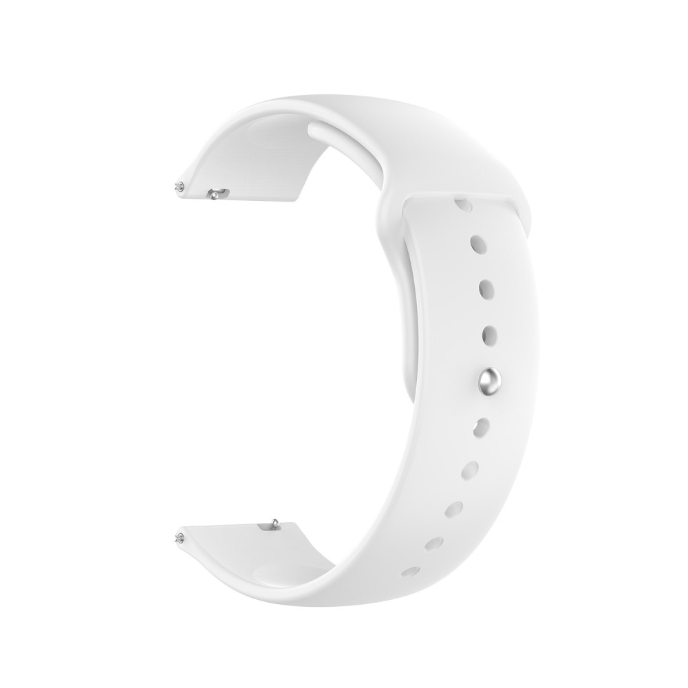 Garmin Vivoactive 4S Silikon Sport Armband (Gelenkumfang: 160 - 200mm) - Weiss