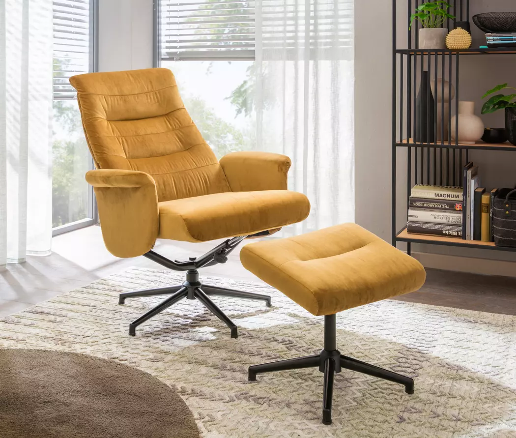 Sessel mit Hocker Krems
