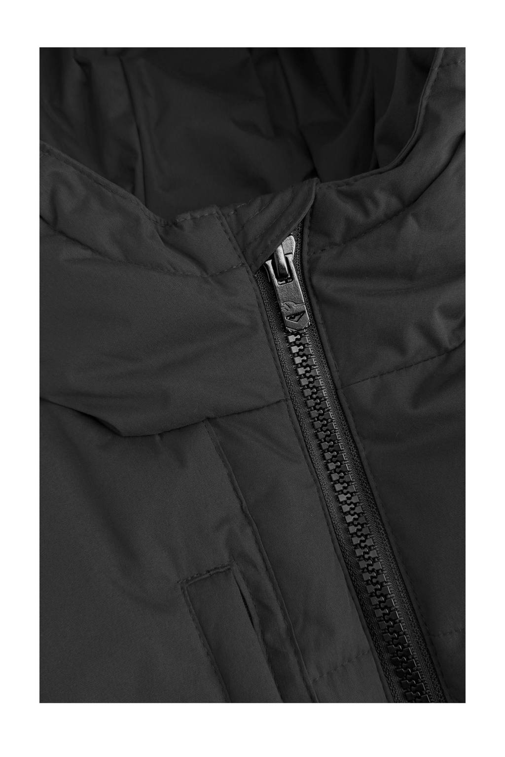 BLACK BANANAS gewatteerde winterjas JR. SONIK PLATE JACKET zwart