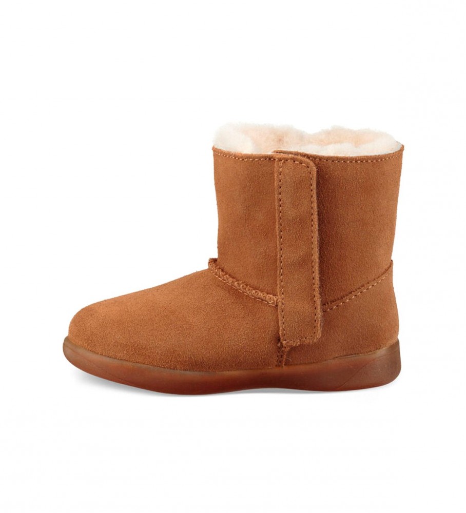 Botas de cano curto UGG T Keelan em couro marrom