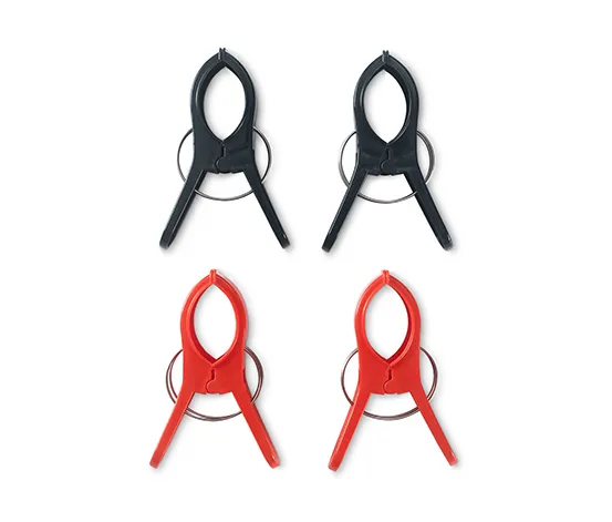 4 Handtuchclips