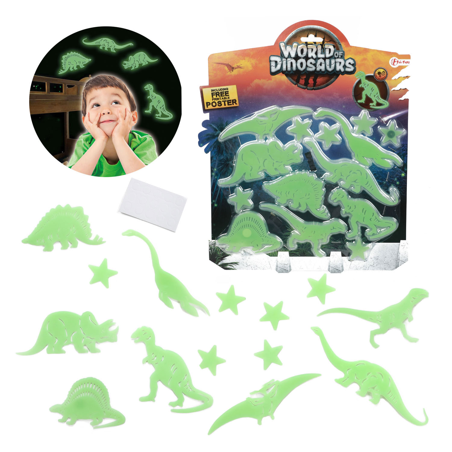 Glow in the Dark Dino's