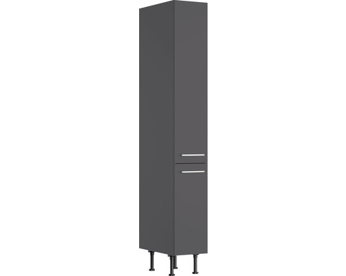 Optifit Apothekerskast Ingvar420 BxDxH 30x58,4x211,8 cm antraciet mat gedemonteerd