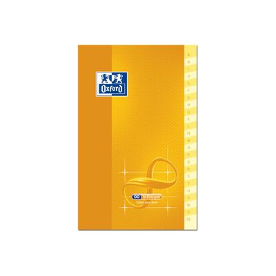 Oxford Infinium - Carnet 9 x 14 cm - 96 pages - petits carreaux (5x5 mm) - disponible dans différentes couleurs