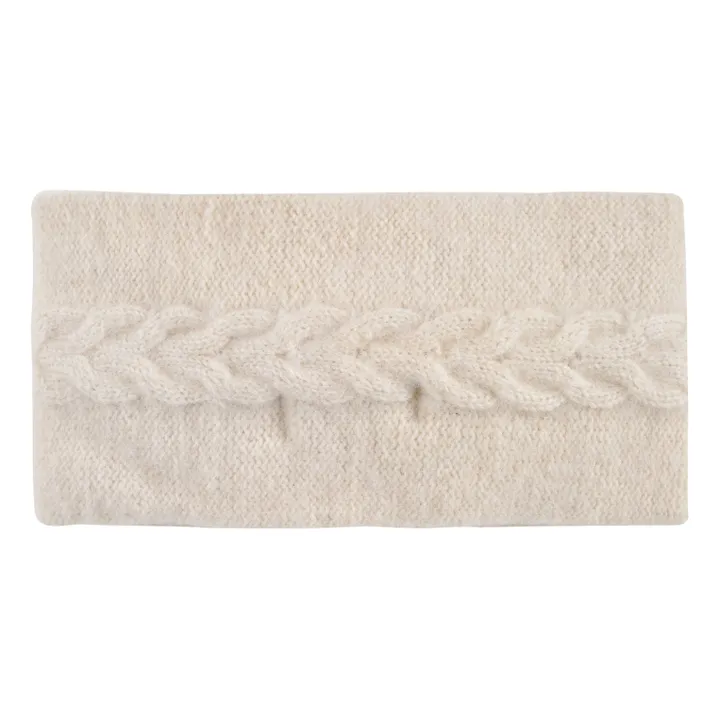 Louise Misha Headband Laine et Coton Sidony | Ecru