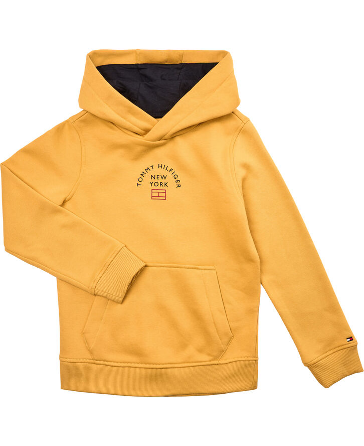 Tommy Hilfiger TH LOGO HOODIE Tuscan yellow