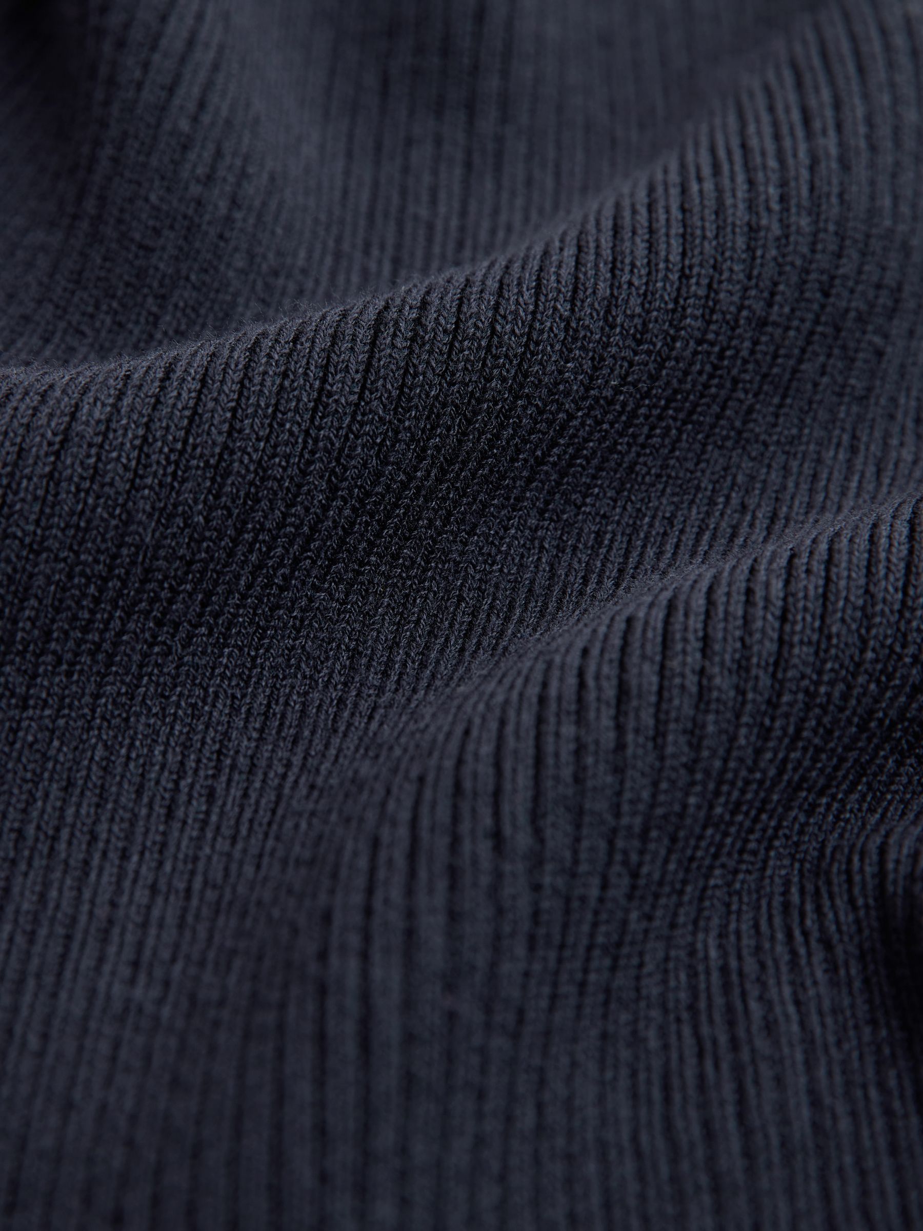 Donkerblauw - Maternity Twist Front Knit Jumper Dress