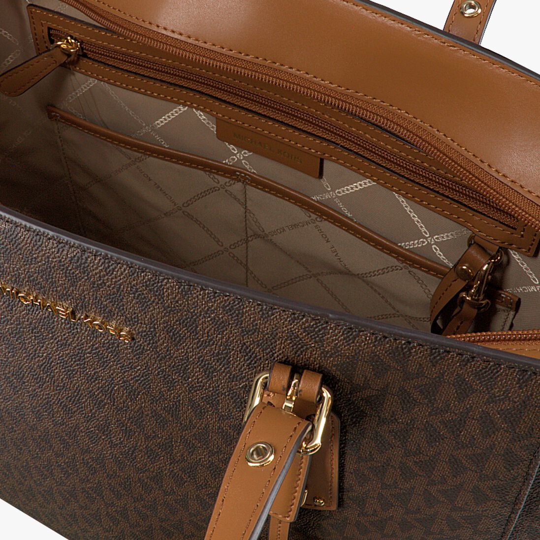 MICHAEL KORS bruine michael kors handtas md mf tz tote