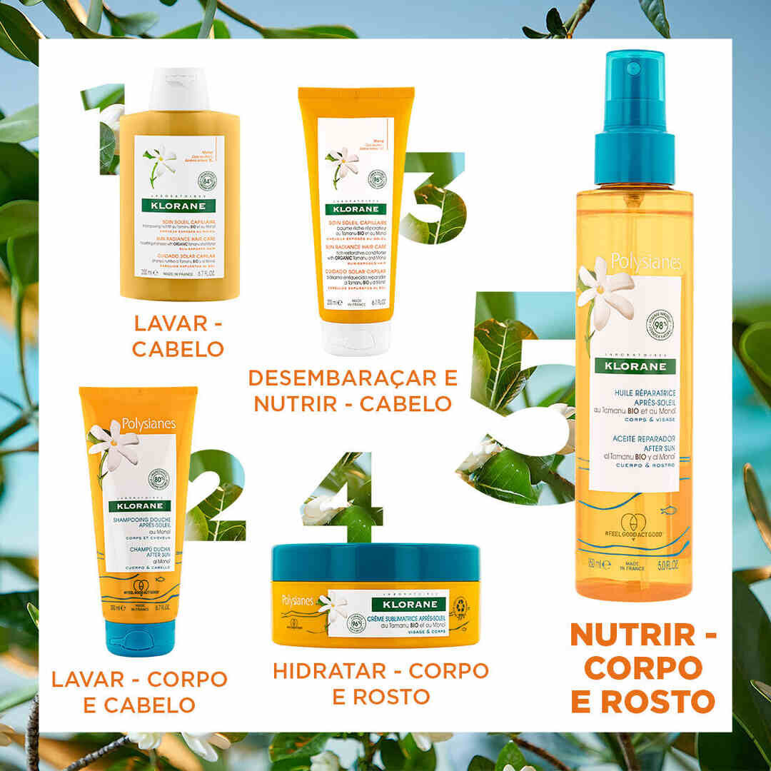 KLORANE  Óleo Seco Reparador Pós-Solar - 150ml