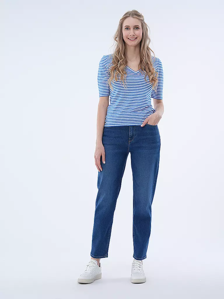 MUD JEANS Jeans Tapered Fit MAMS blau
