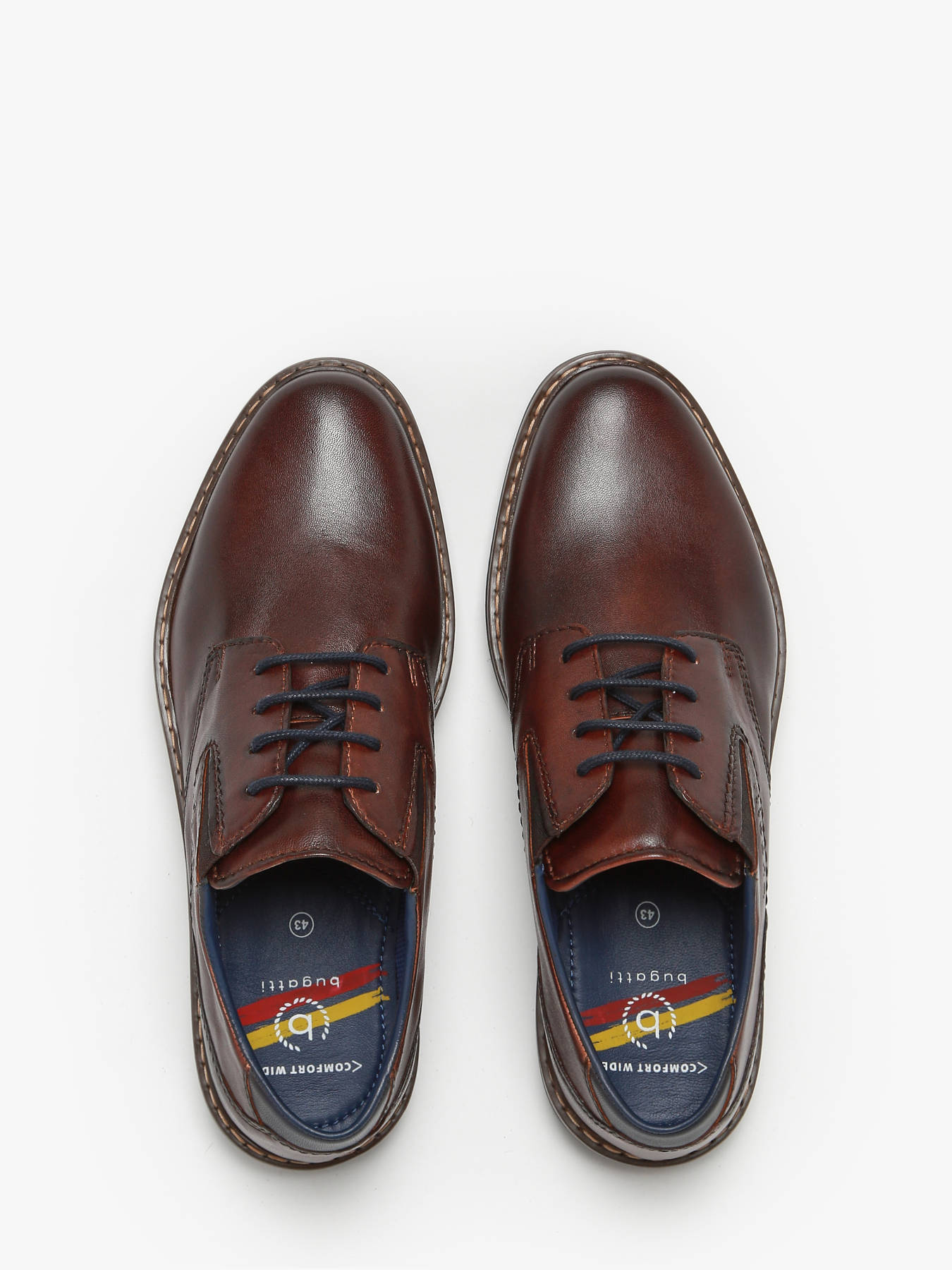 Chaussures derbies Rigolo en cuir BUGATTI