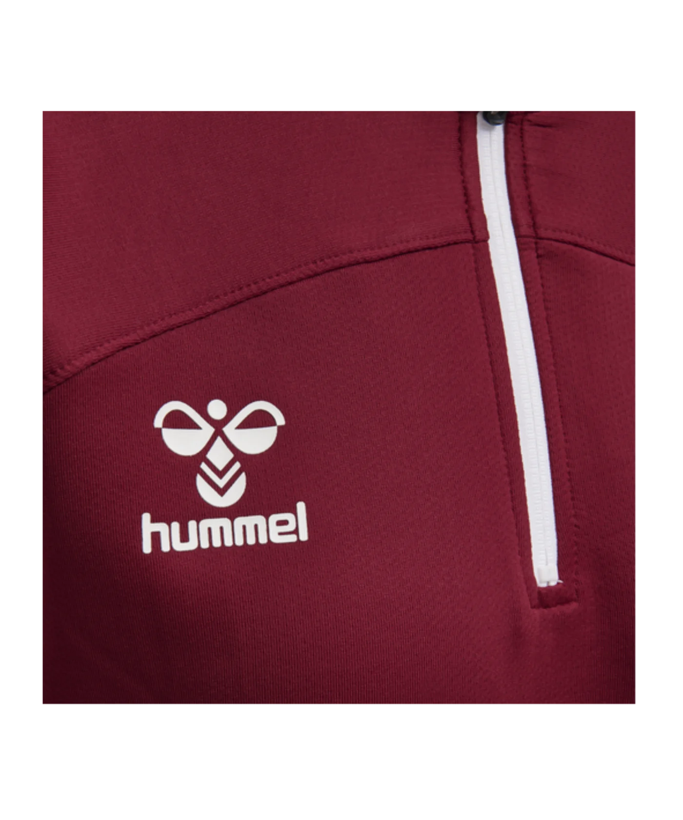 Hummel hmlLEAD HalfZip Sweatshirt Damen Rot F3584