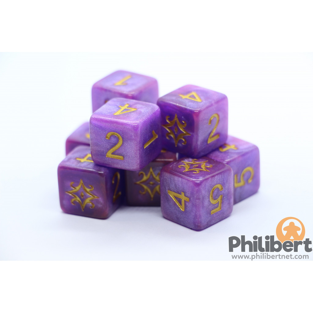 Set de 9 Dés 6 Faces Elder Dice: Star of Azathoth