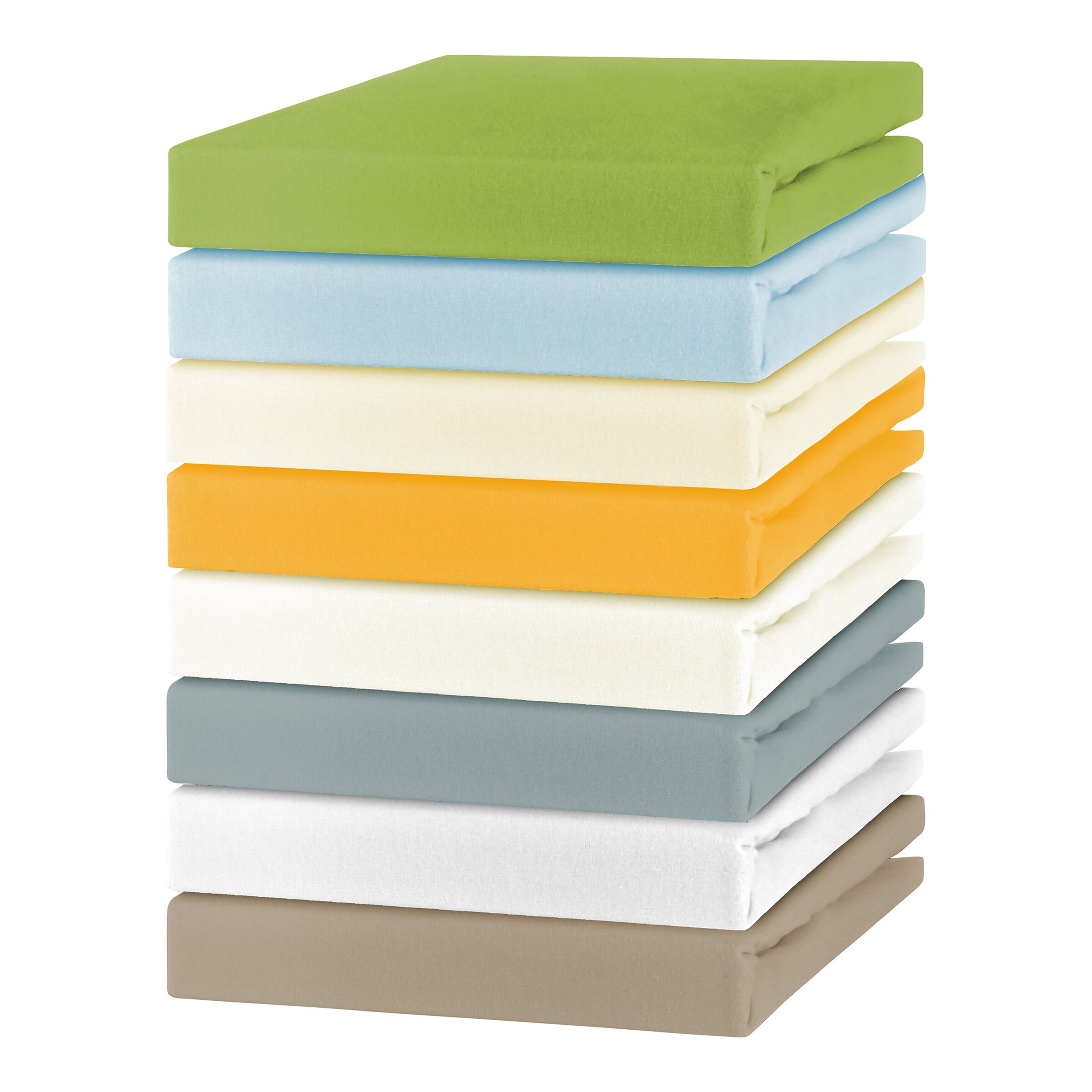 SETEX Jersey-Spannbetttuch wasserdicht 60x120 cm weiß