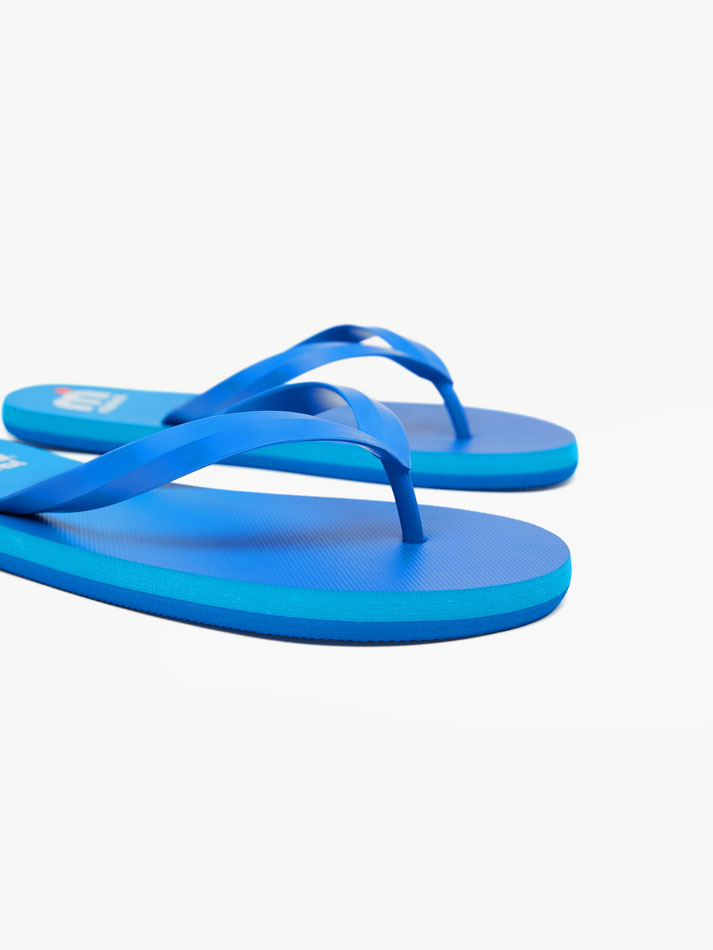Chinelo de dedo Mistral x Lefties para banheiro - Azul Marinho