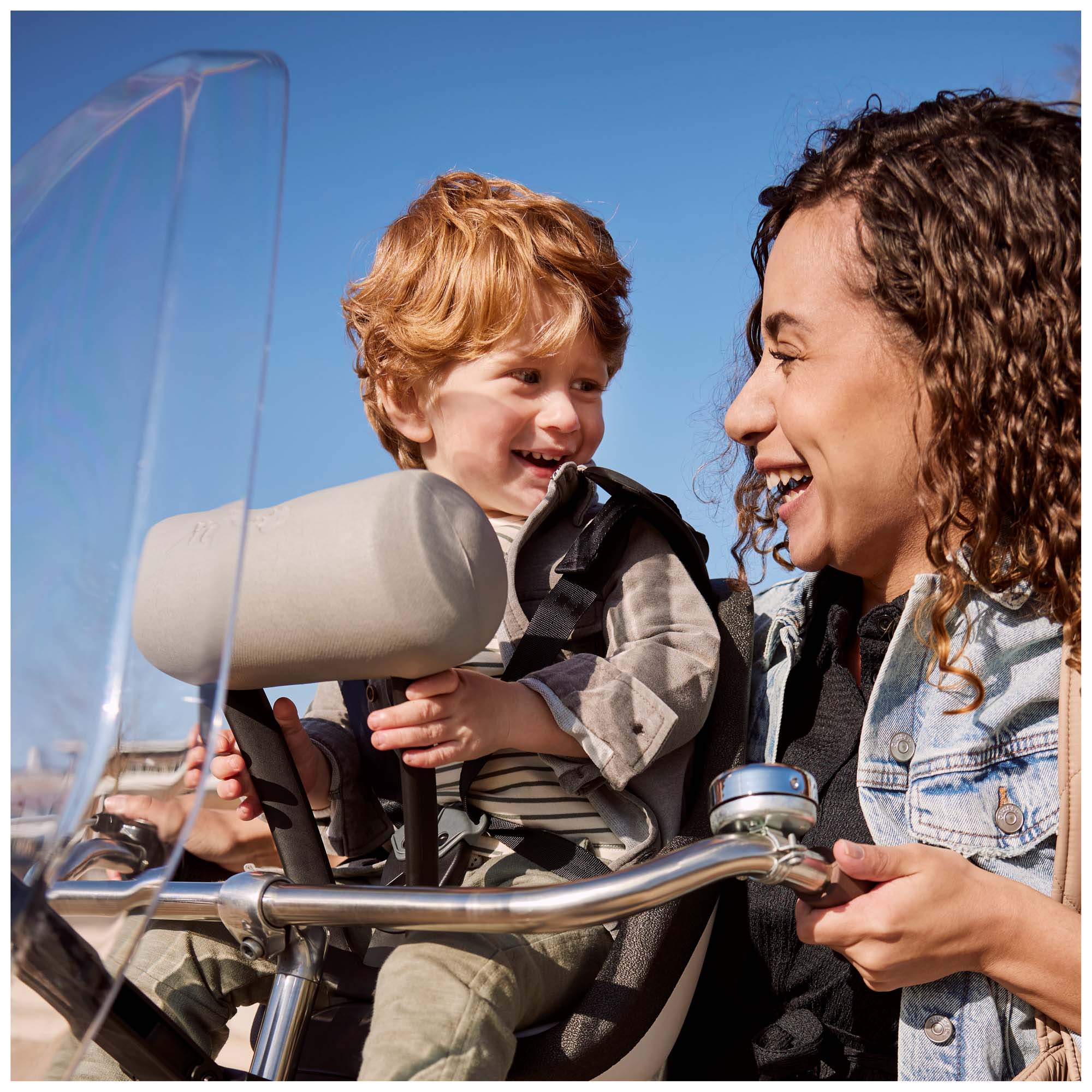 Thule Yepp windscherm Transparant - fiets accessoires - Prénatal