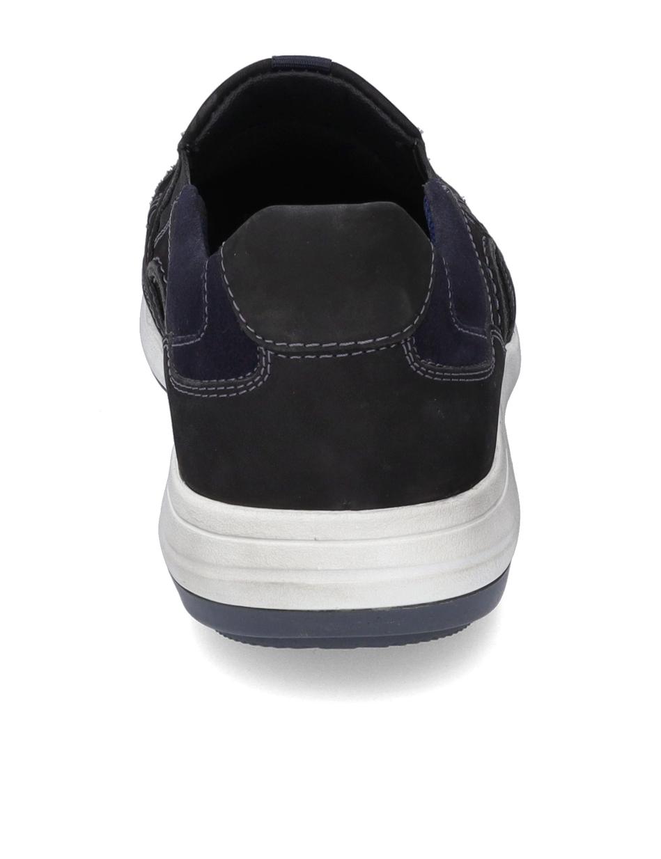 Slipper Enrico 19, schwarz-kombi