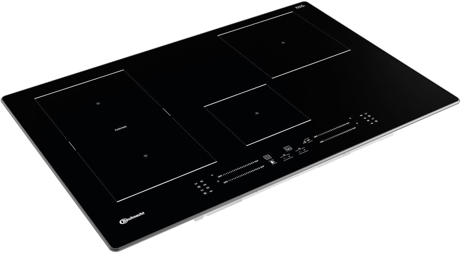 Bauknecht Induktions-Kochfeld BS 2677C AL / 77 cm/Flexi Zone/Booster/Automatik Funktionen/Timer/Schmelzstufe/Restwärmeanzeige