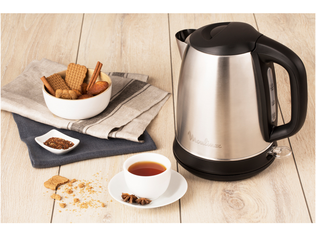 JARRO ELÉTRICO MOULINEX BY550D10 SUBITO SELECT INOX 1.7L 2400W