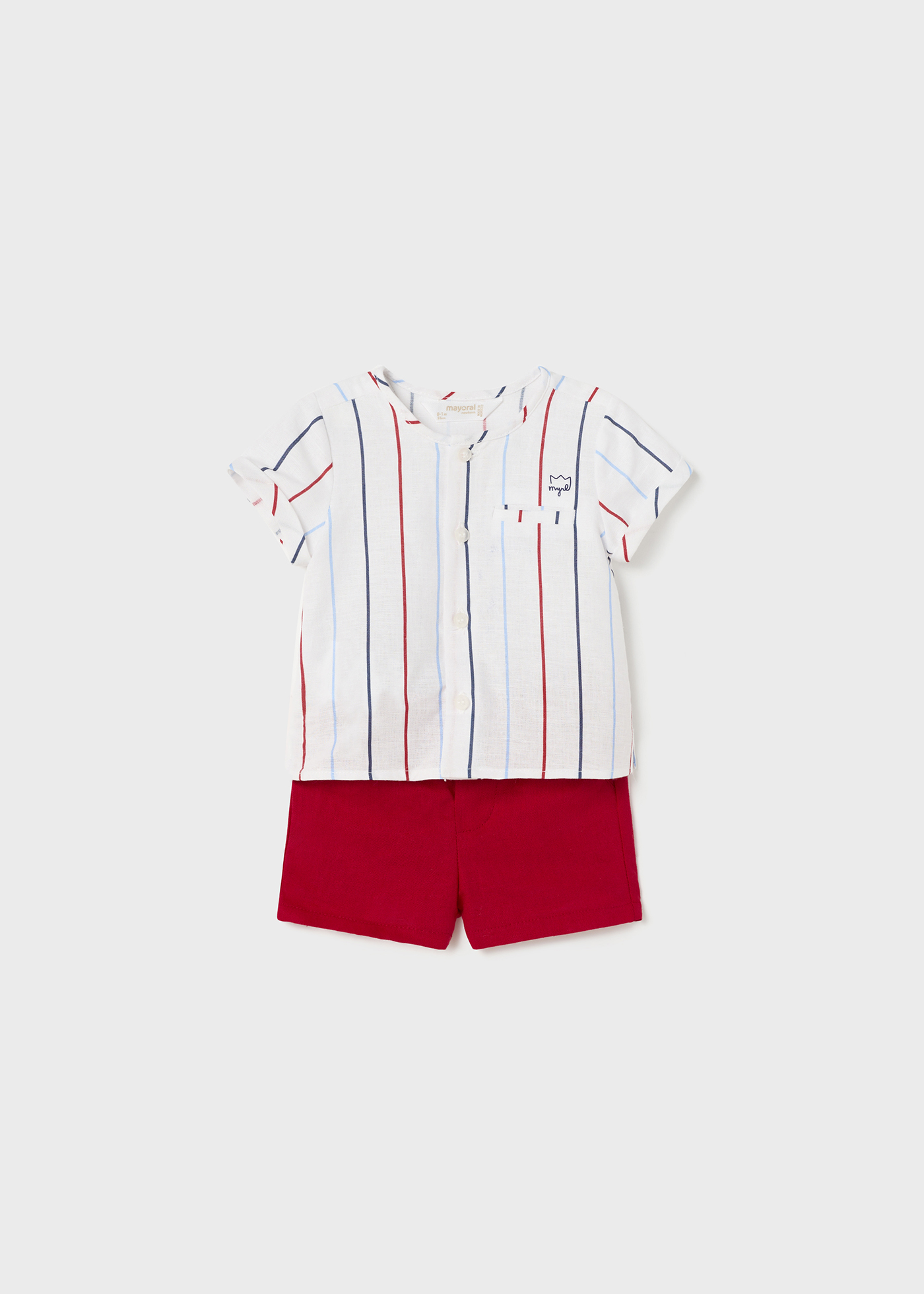 Conjunto de linho de 2 peças para recém-nascido