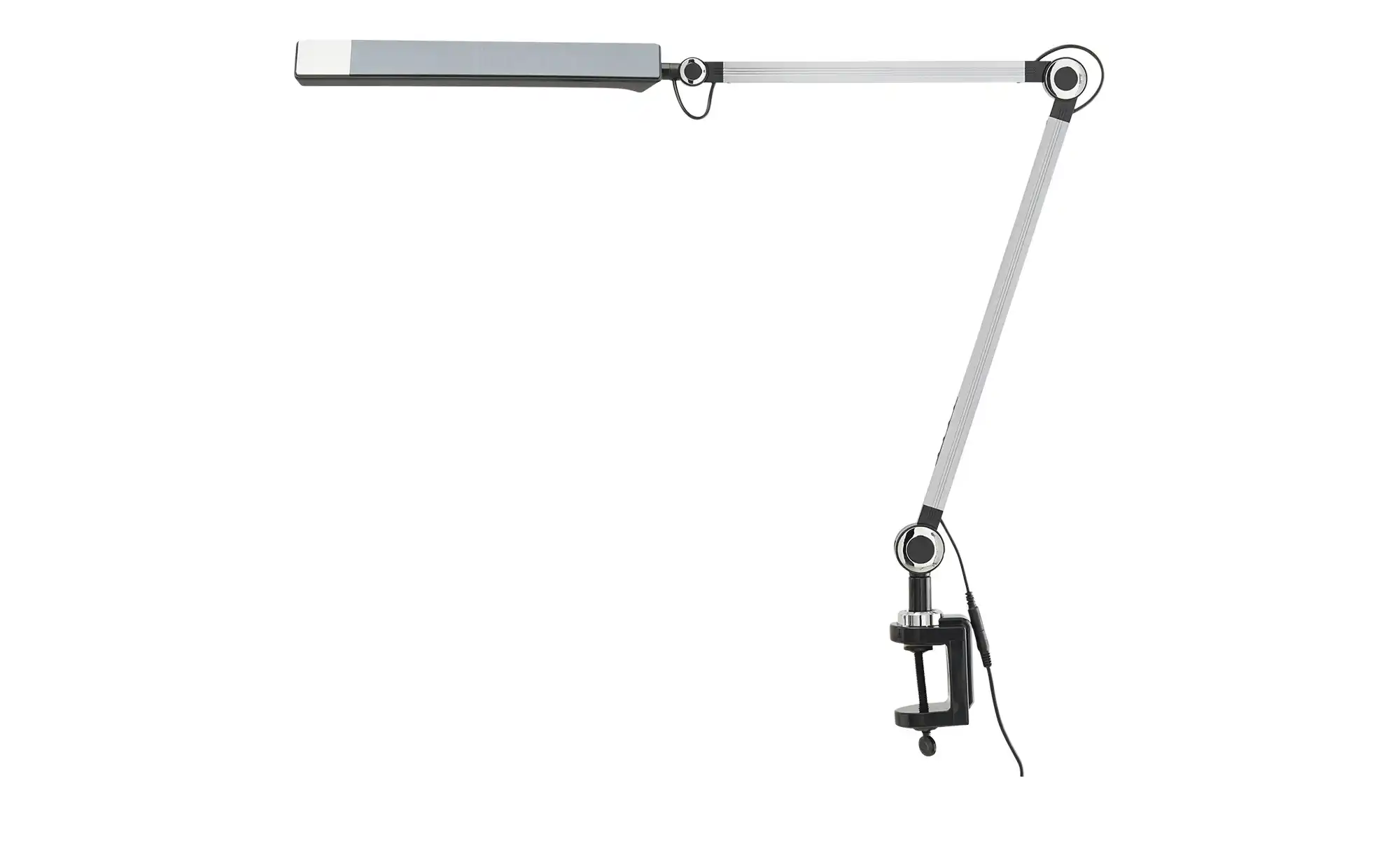 KHG LED-Klemmleuchte, 1-flammig, schwarz mit Touchpad