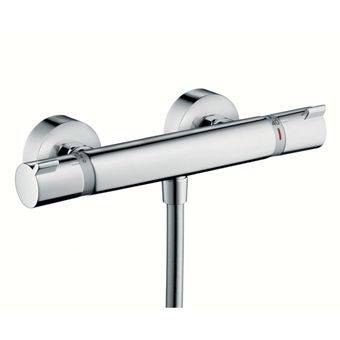 Hansgrohe Ecostat Comfort douchekraan thermostatisch z. omstel m. koppelingen HOH=15cm chroom