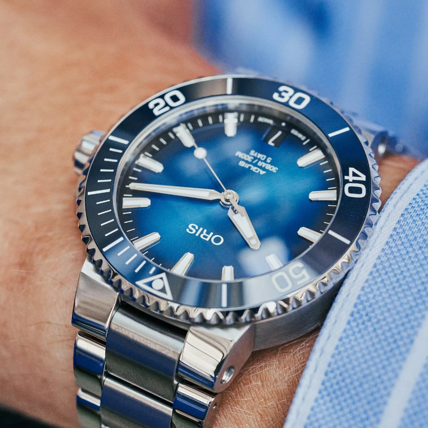 ORIS Aquis Date Cal. 400 41,5mm 01-400-7769-4135-07-8-22-09PEB