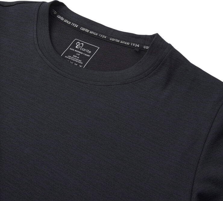Carite Kata Langærmet T-shirt Sort