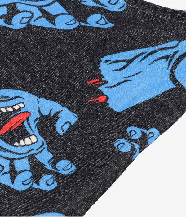 Santa Cruz Hands All Over Handtuch (black blue)