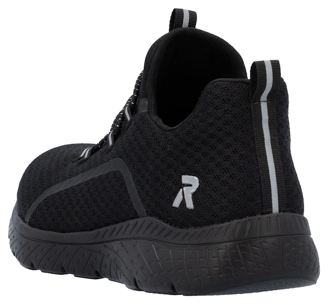 RIEKER Sport Slip-On Sneaker  Trekking Schuh, Freizeitschuh, Slipper mit einfachem Schnellverschluss