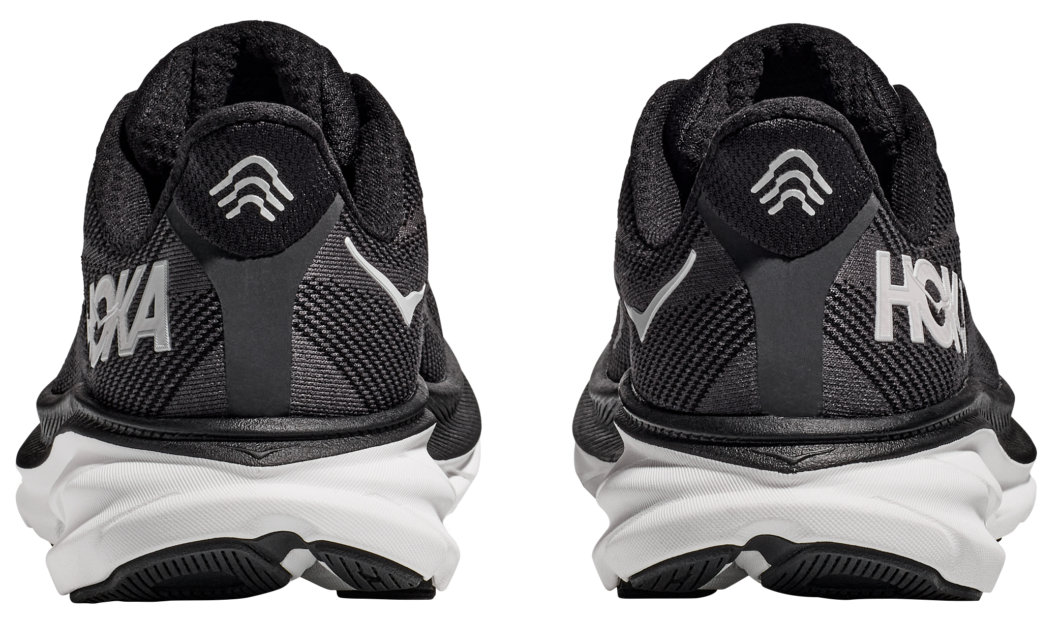 Clifton 9 Wide Dame BWHT/Black/White