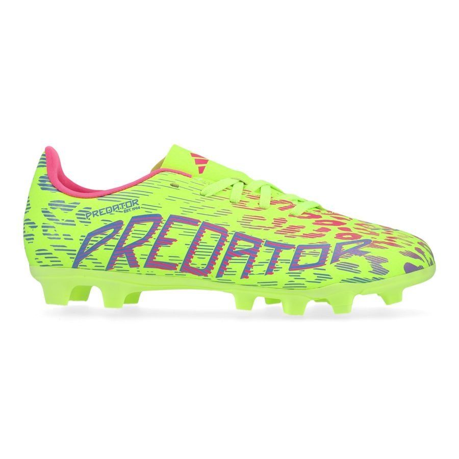 adidas Predator Club FxG Mystic Victory - Lucid Lemon/Lucid Pink/Blue Fusion