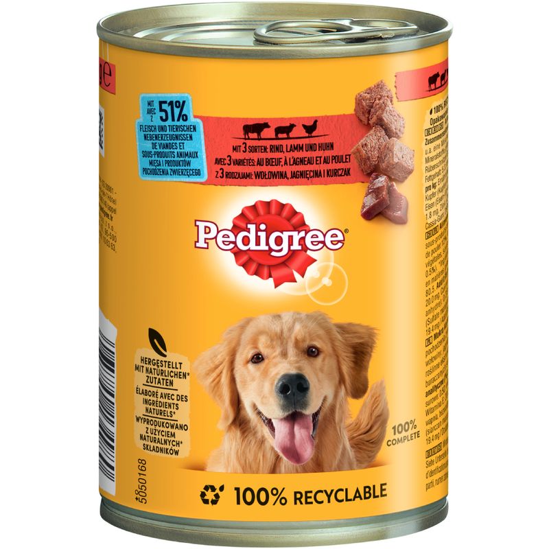 Lot Pedigree Classic 24 x 400 g