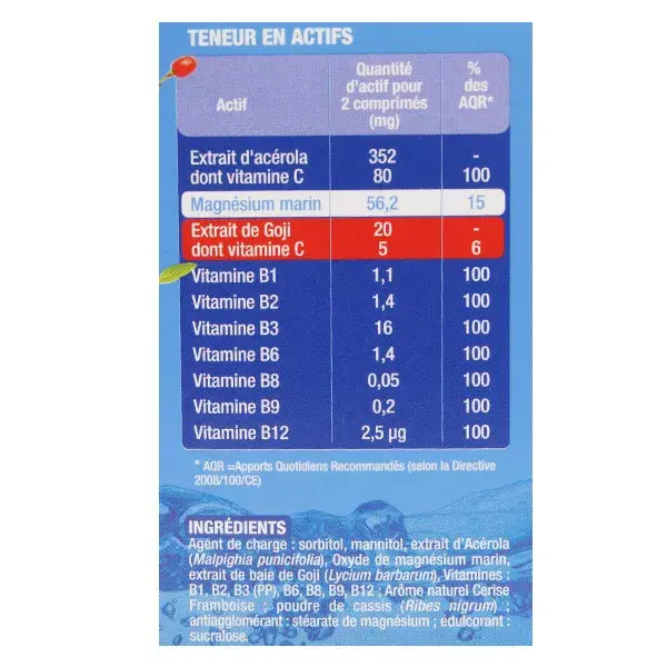 Lehning Vitality Byomag Goji 120 comprimidos