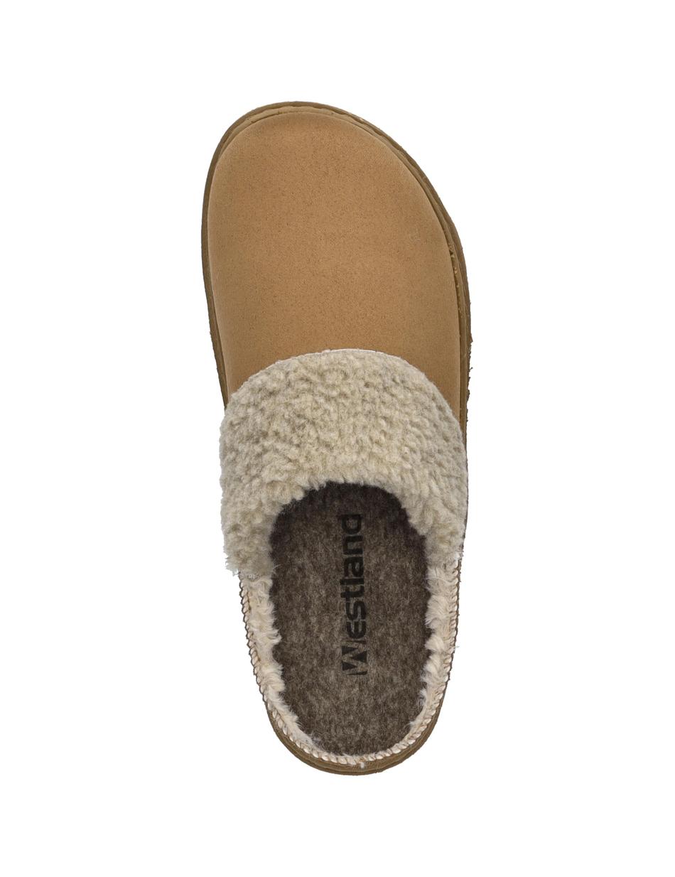 Hausschuh Carmaux 03, camel-kombi
