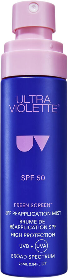 Ultra Violette Preen Screen SPF50 Mist Skinscreen