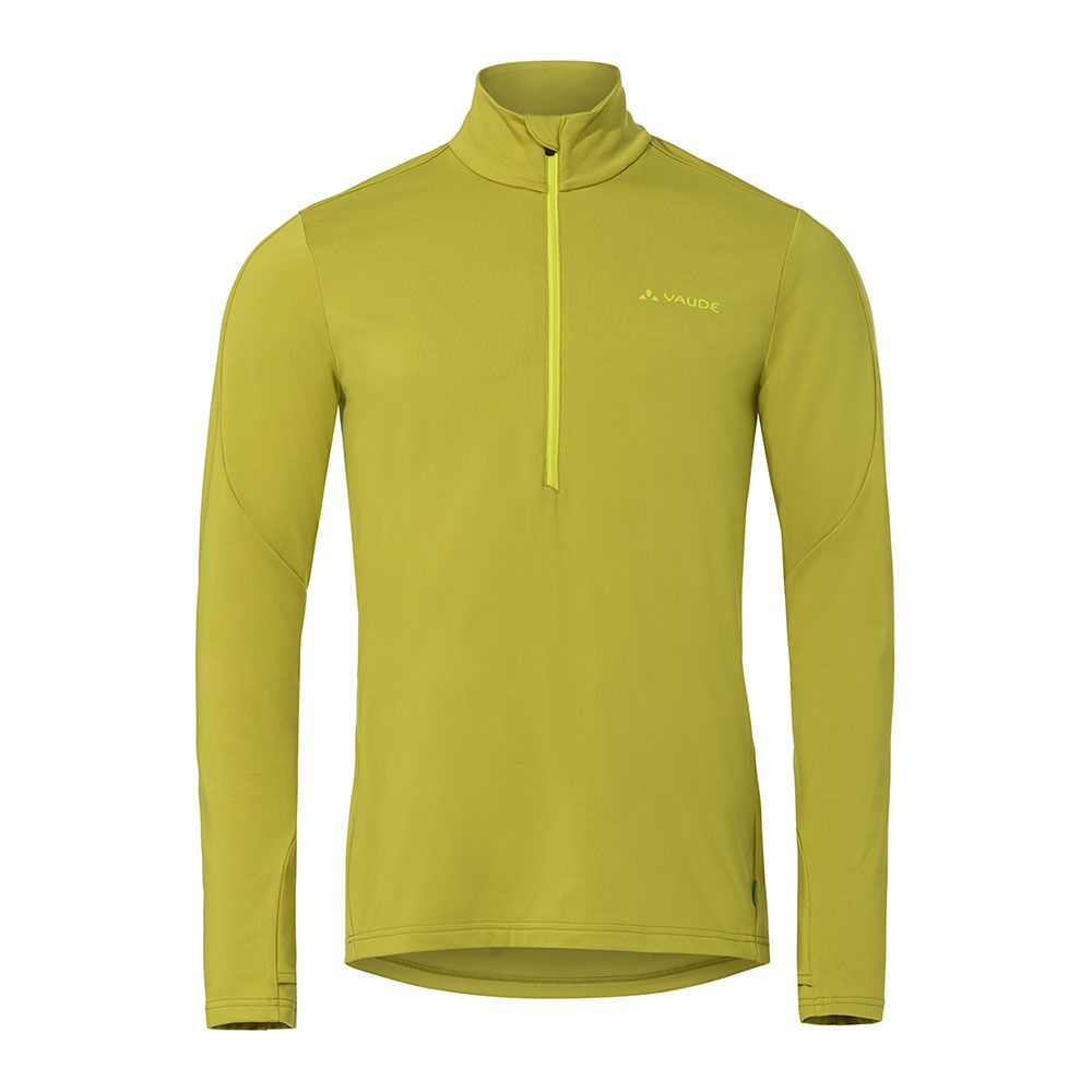 Vaude LIVIGNO HALFZIP II - Polaire Homme wild lime