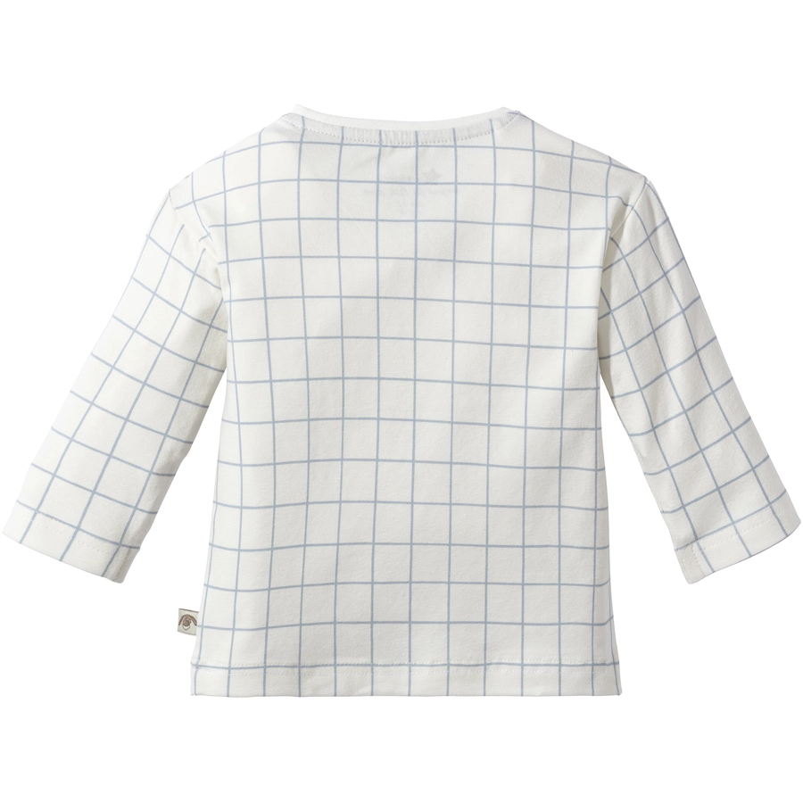 Sterntaler Langarm-Shirt Karo ecru