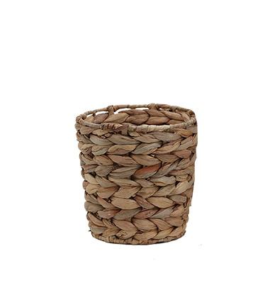 CACHE POT PANIER SAULE 17.5X17.5CM